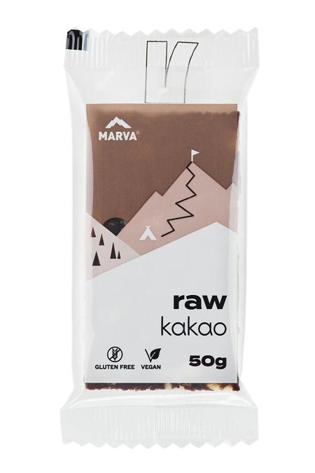 Surová tyčinka s kakaovou chuťou RAW KAKAO 50g