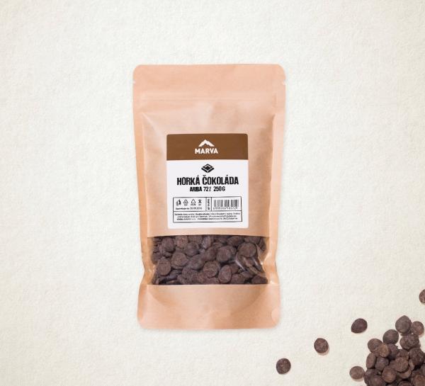 Horká čokoláda 72% 250g