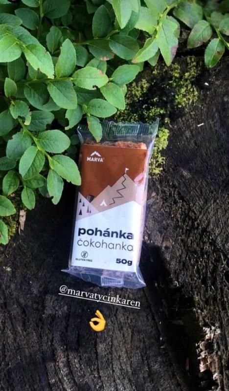 Pohánková tyčinka s horkou čokoládou ČOKOHANKA 50g