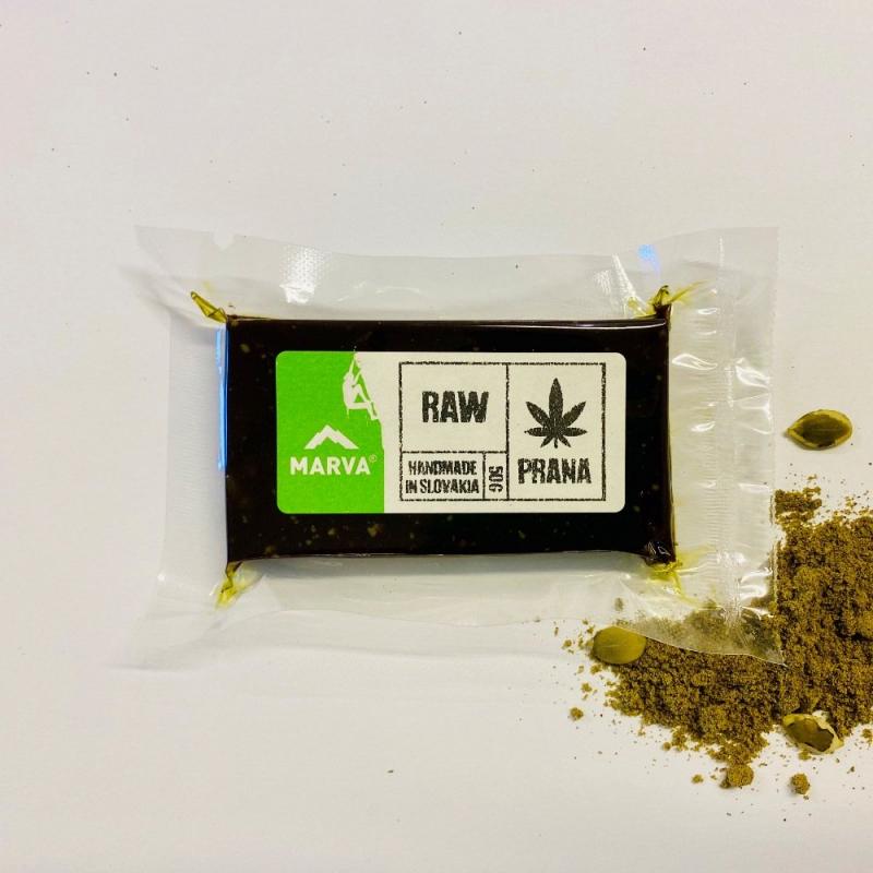 Surová tyčinka s konopným proteínom RAW PRANA 50g