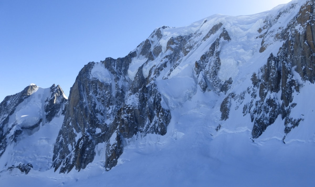 Mont Blanc z východu